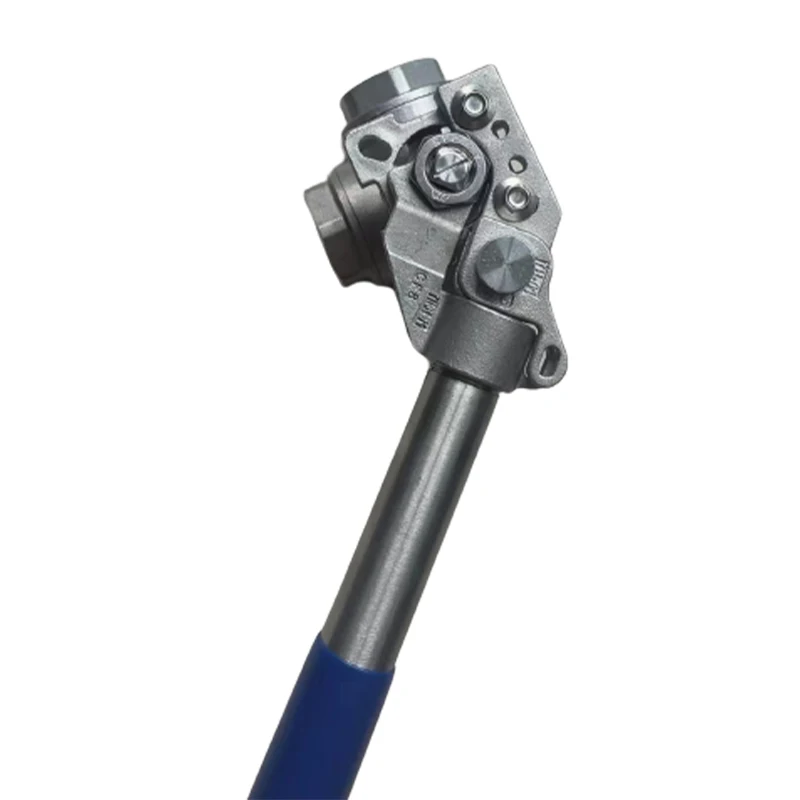 High Quality Stainless Steel Auto-Reset Ball Valve Spring Return