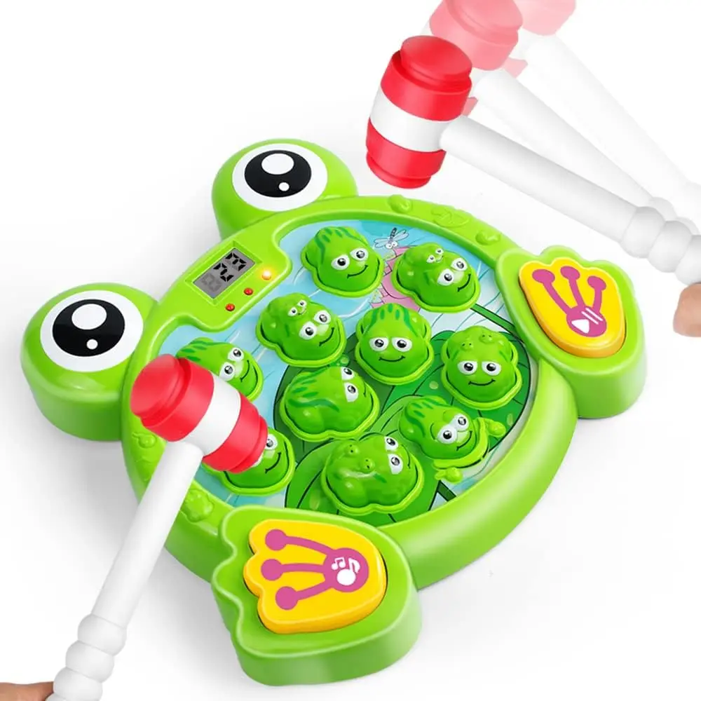Interactive Whack A Frog Game Learning Active Early Developmental Toy Fun Gift