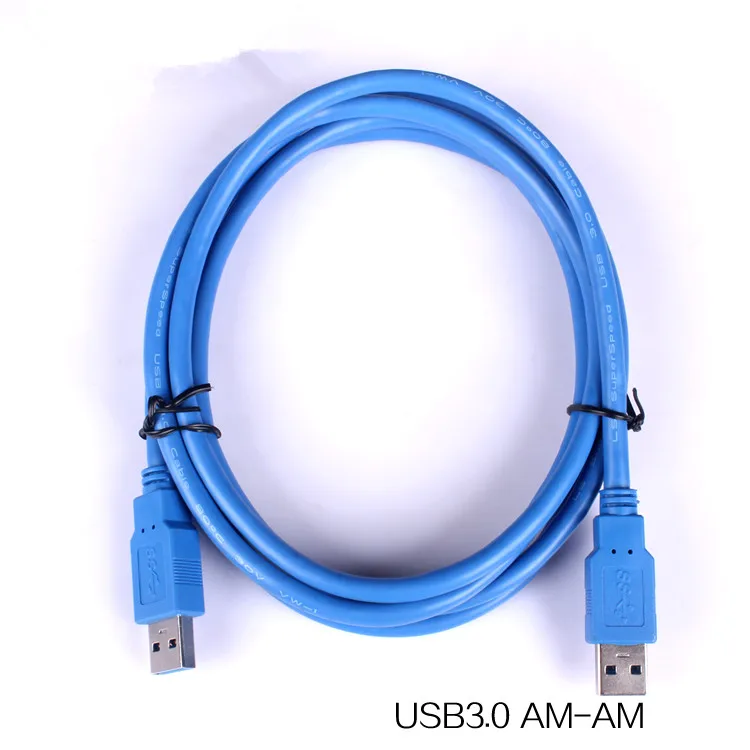 Кабель USB 3,0 AM-AM, 6 футов, синий