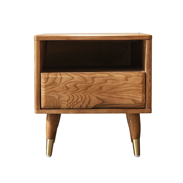 Modern Style Home Bedroom Furniture Wooden Nightstand Night Stand With Drawers