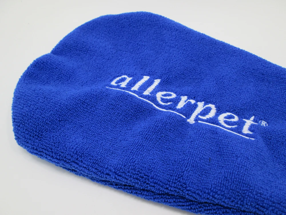 Wholesale Microfiber Auto Detailing Car Cleaning Wash Mitt Soft Blue Packing Coral velvetMitt Car Wash Mitt