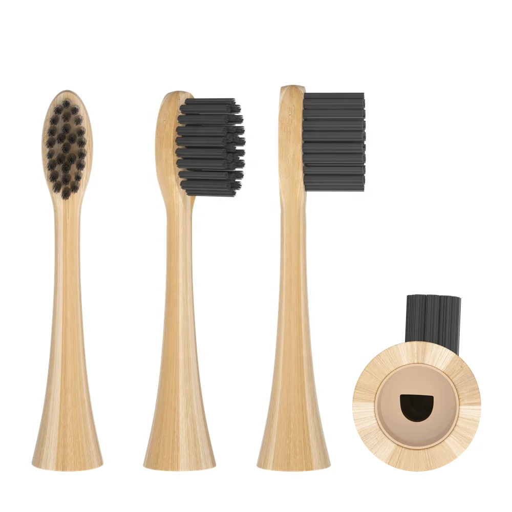 Высококачественная бамбуковая зубная щетка, Деревянные Зубные щетки, головки для губ Phi
