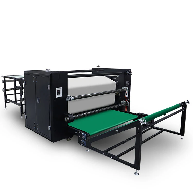New type of manufacturer printing and production fabric wheel printing hot press calendar machine