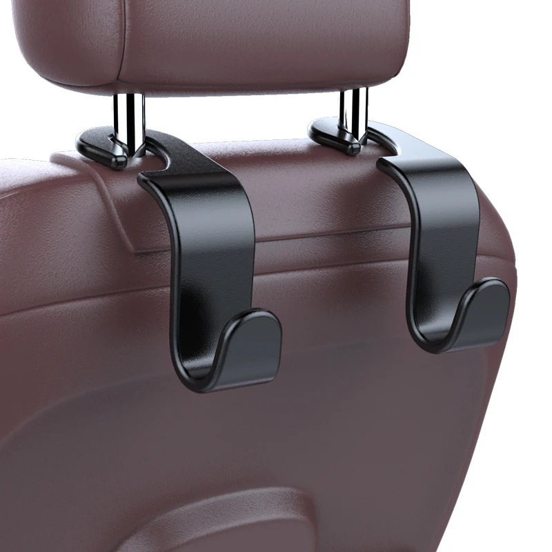 Seat Back Headrest Purse Hanging Hook Car Hanger Storage Baby Accessories round head shape Car Hook