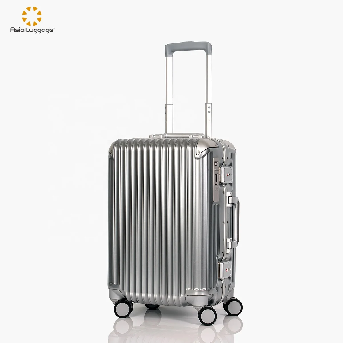 Multifunction super large capacity trolley case wide fat suitcase front wheel stopper luggage