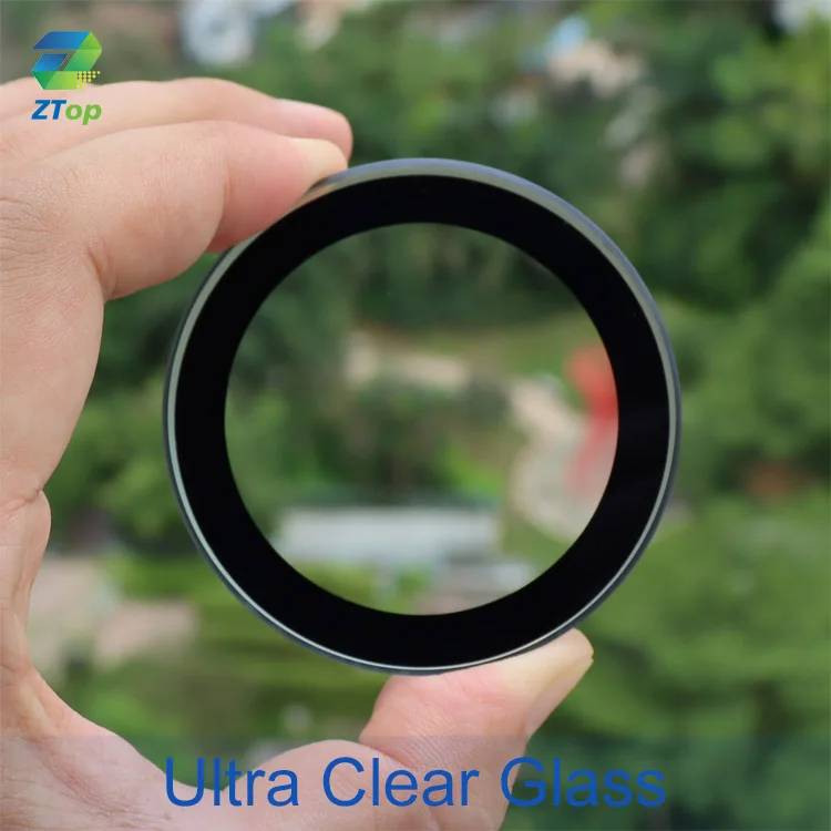 Various size tempered glass custom clear explosion proof extra clear high temperature resistant glass