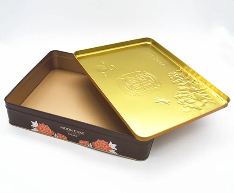 
christmas tree shaped danish butter cookies 3 layer mobile phone square cookie tin box 