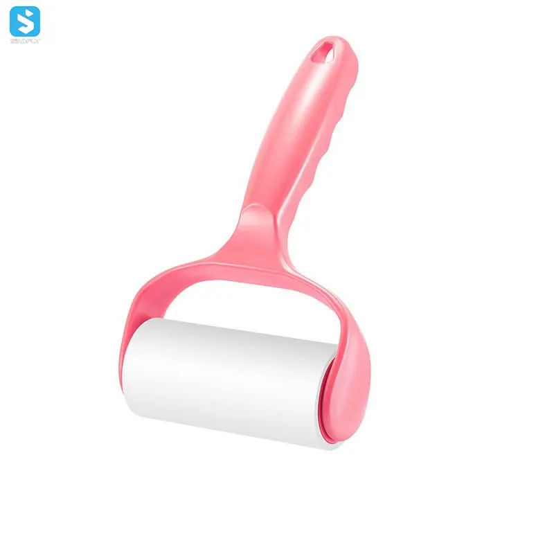 Custom lint Remover roller reusable dog cat hair extra sticky mini portable pet lint roller for clothes carpet clean