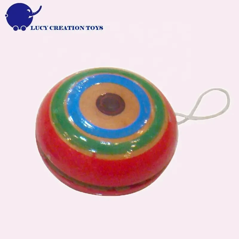 2023 Children Classic Customized Promotion Gift Wooden Cheap Yoyo Toys
