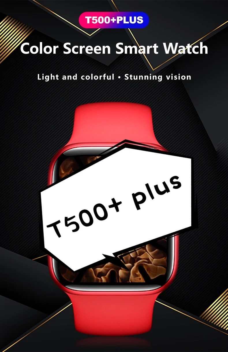  Новинка 2021 умные часы T500 Hiwatch 6 + Plus с HD вызовом Iwo Series