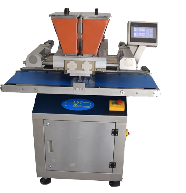 LST  one shot chocolate depositing machine center filling chocolate making machine