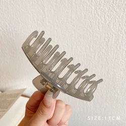 Classic 11 CM Keel Claw Temperament Female Hair Claw Clips For Thick Hair French Hair Claw