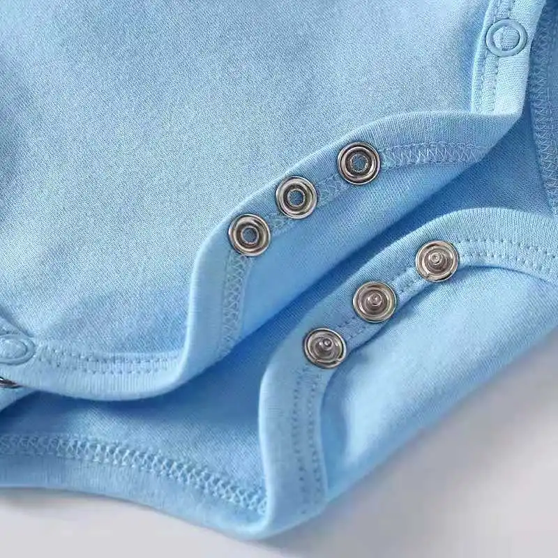 
OEM service 100% organic cotton newborn baby clothes long full sleeve baby rompers baby clothing 