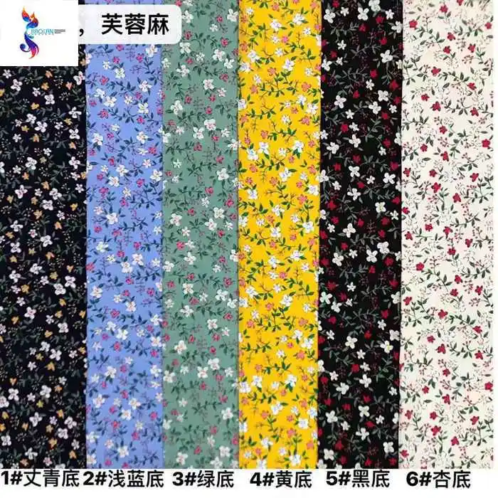 Shaoxing textile stock lot fabric woven printing poka 100%polyester for garment