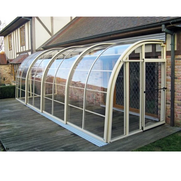 Solarium Patio Cabins Garden Outdoor Rooms Aluminum Frame Outdoor Glass House