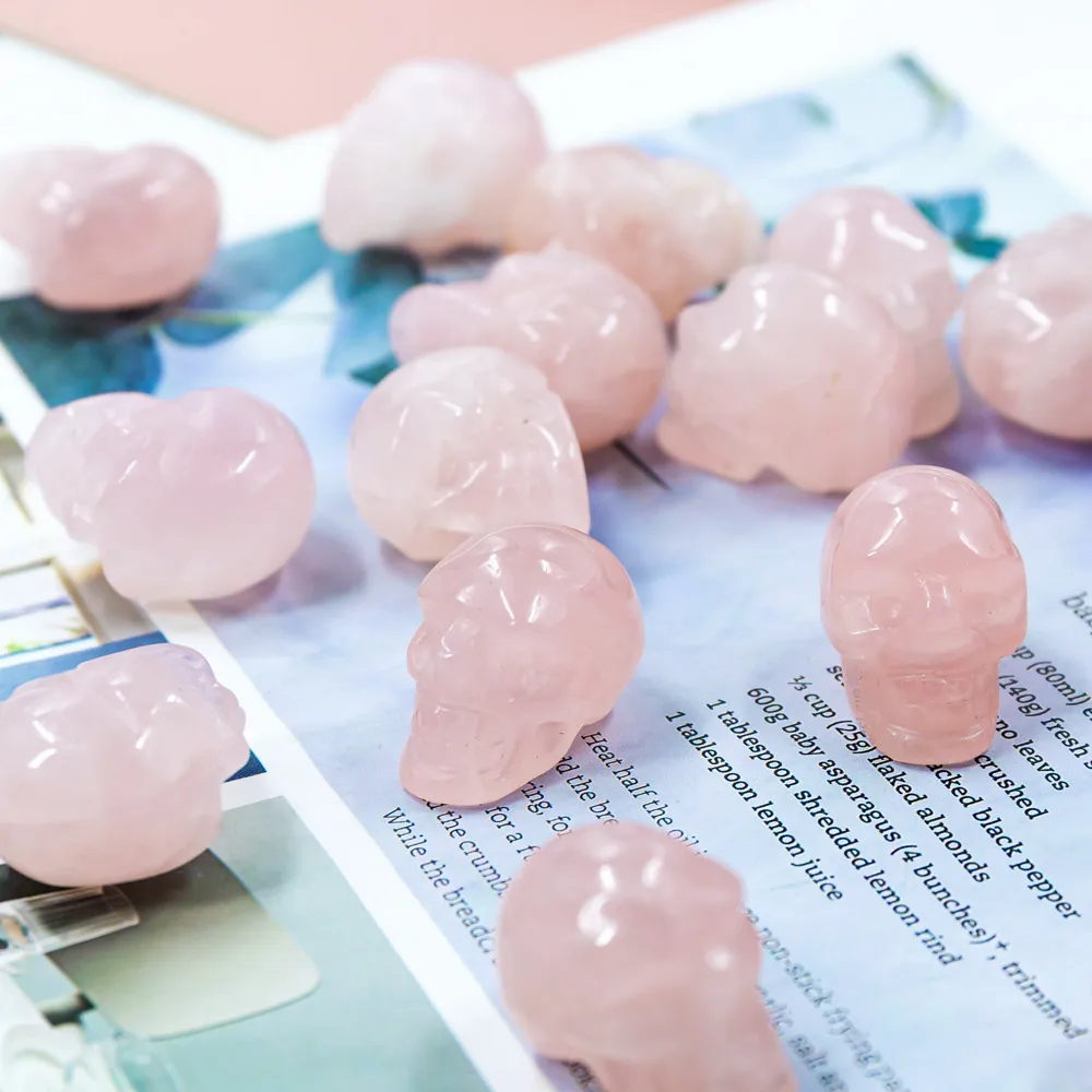 Mix nat geo wholesale hand carved about 1 inch mini blue aventurine crystal skulls for home decoration