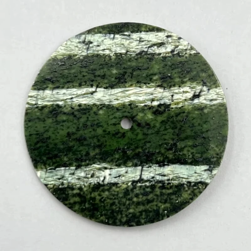 Factory Custom New 28.5mm Sandstone Stone Large Dial Watch Luxury Aventurine Watch Dial for Seiko NH35 Movements