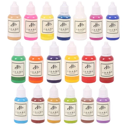 Durable And Non-Toxic Perfect Ebru Art Water Marbling Paint Kit c- Made of EPMC and Nano Pastes