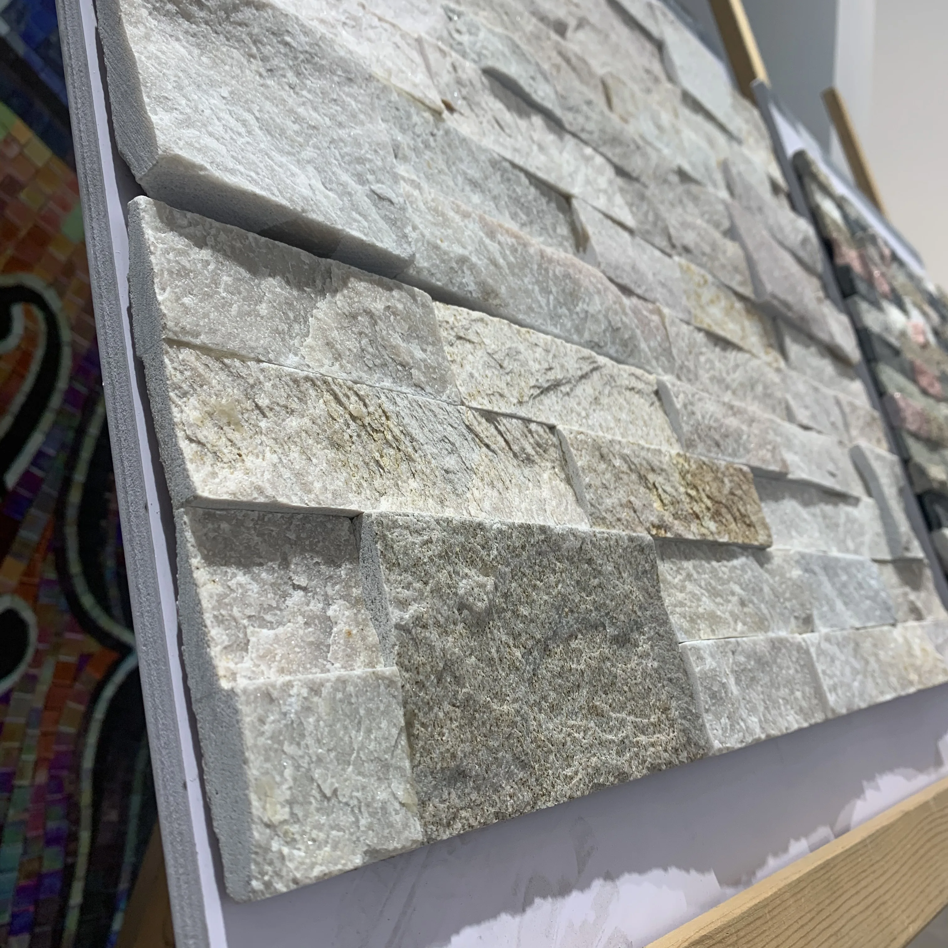 150x600 внешняя каменная мозаичная плитка для культивирования наружная настенная садовая