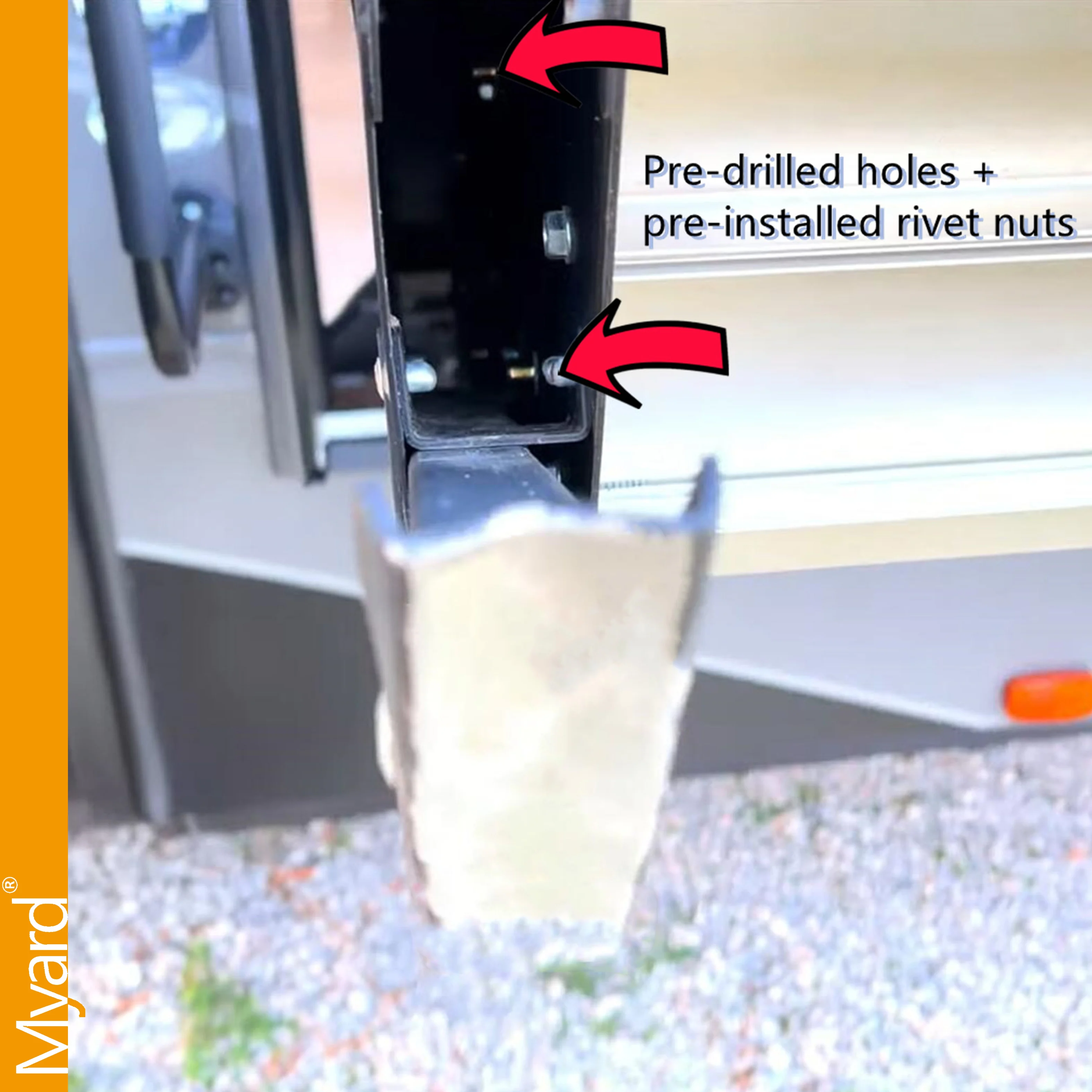 Adds Stability And Safety Other Interior Accessories Adds Stability And Safety Handrail For RV Steps