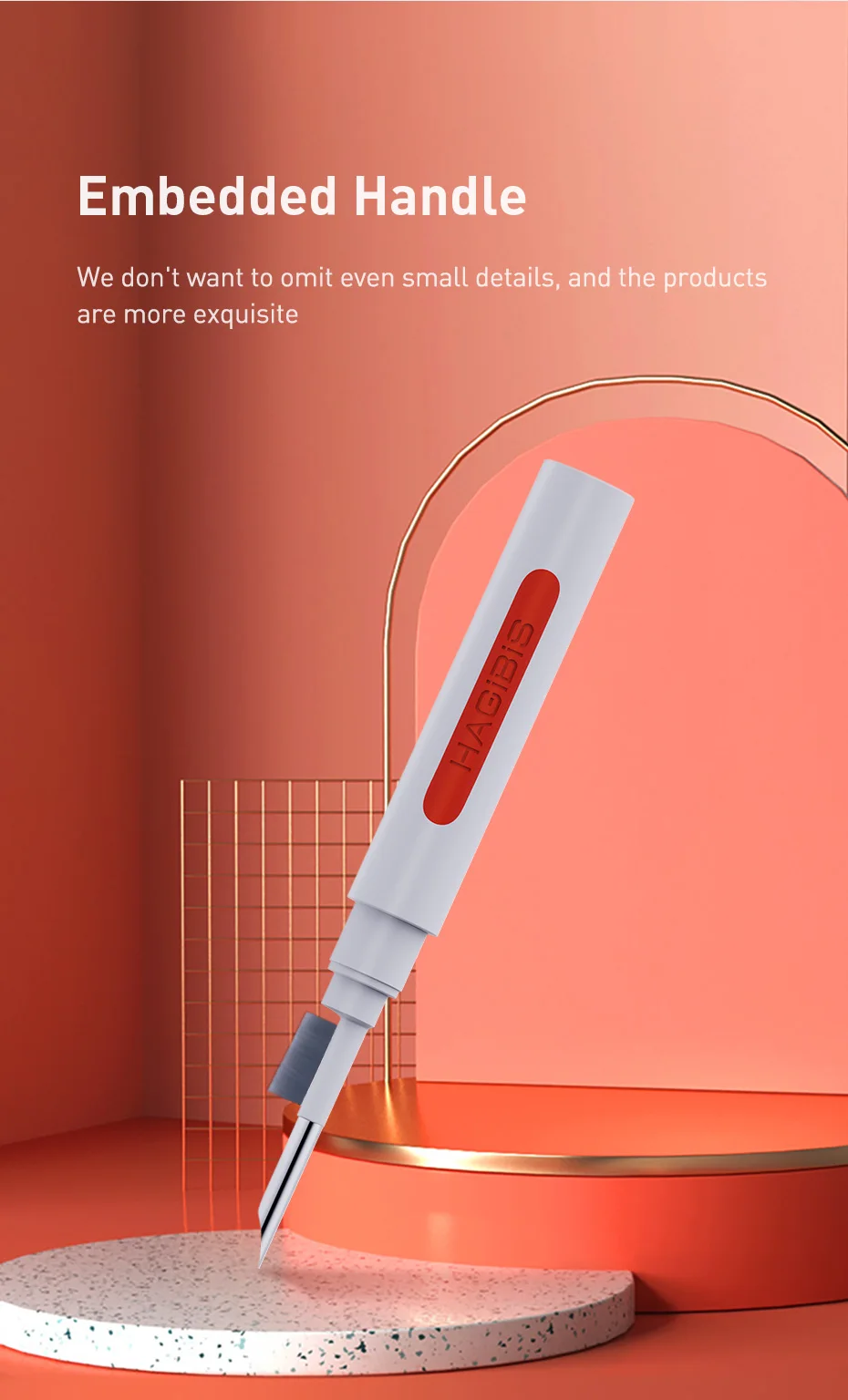 Keyboard Cleaning Brush Computer Earphone Cleaning tools Keyboard Cleaner keycap Puller kit for PC Airpods Pro 1 2