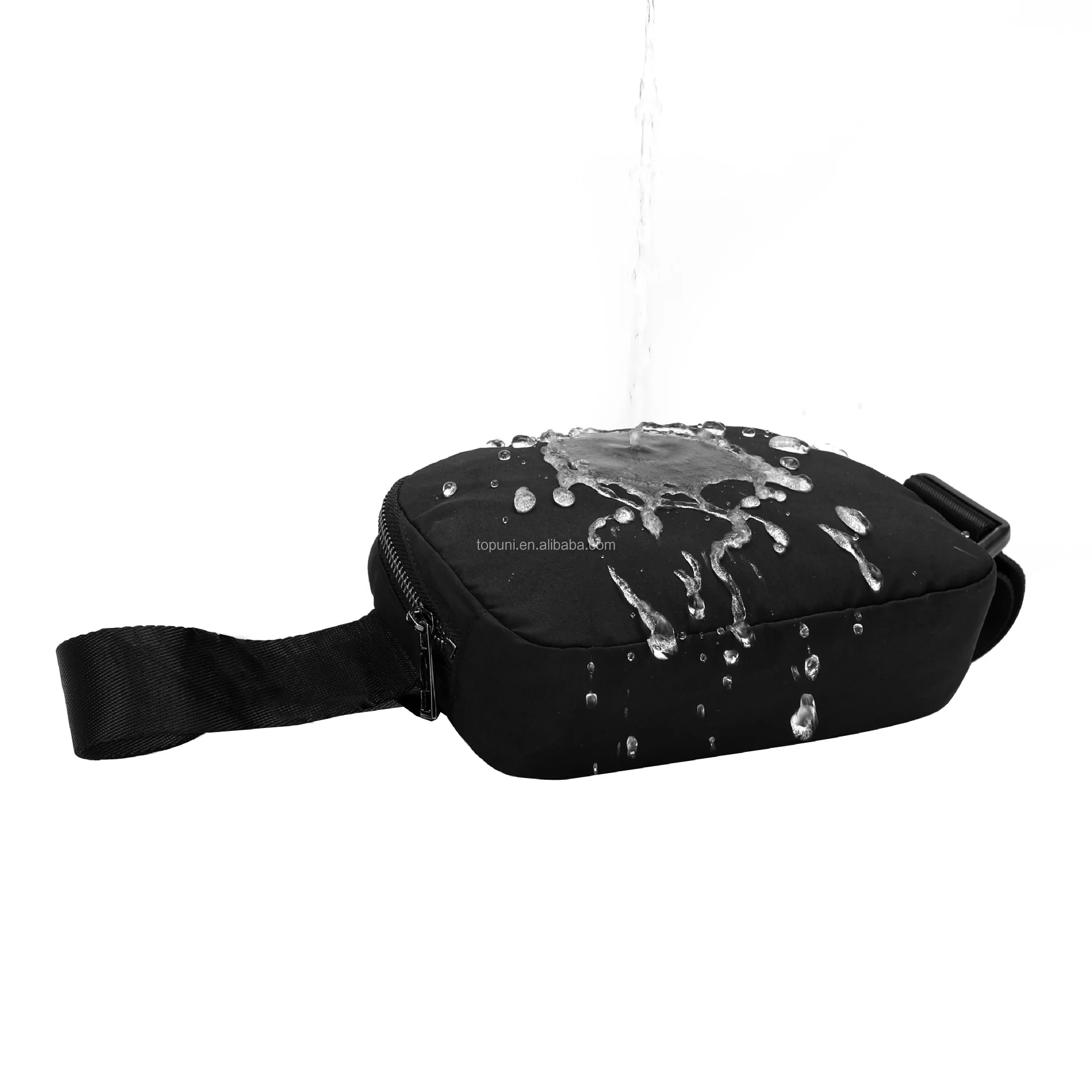 Custom Logo Cycling Phone Bag Nylon Hydration Fanny Pack belt Running Sport Waterproof Waist Bag mini bag