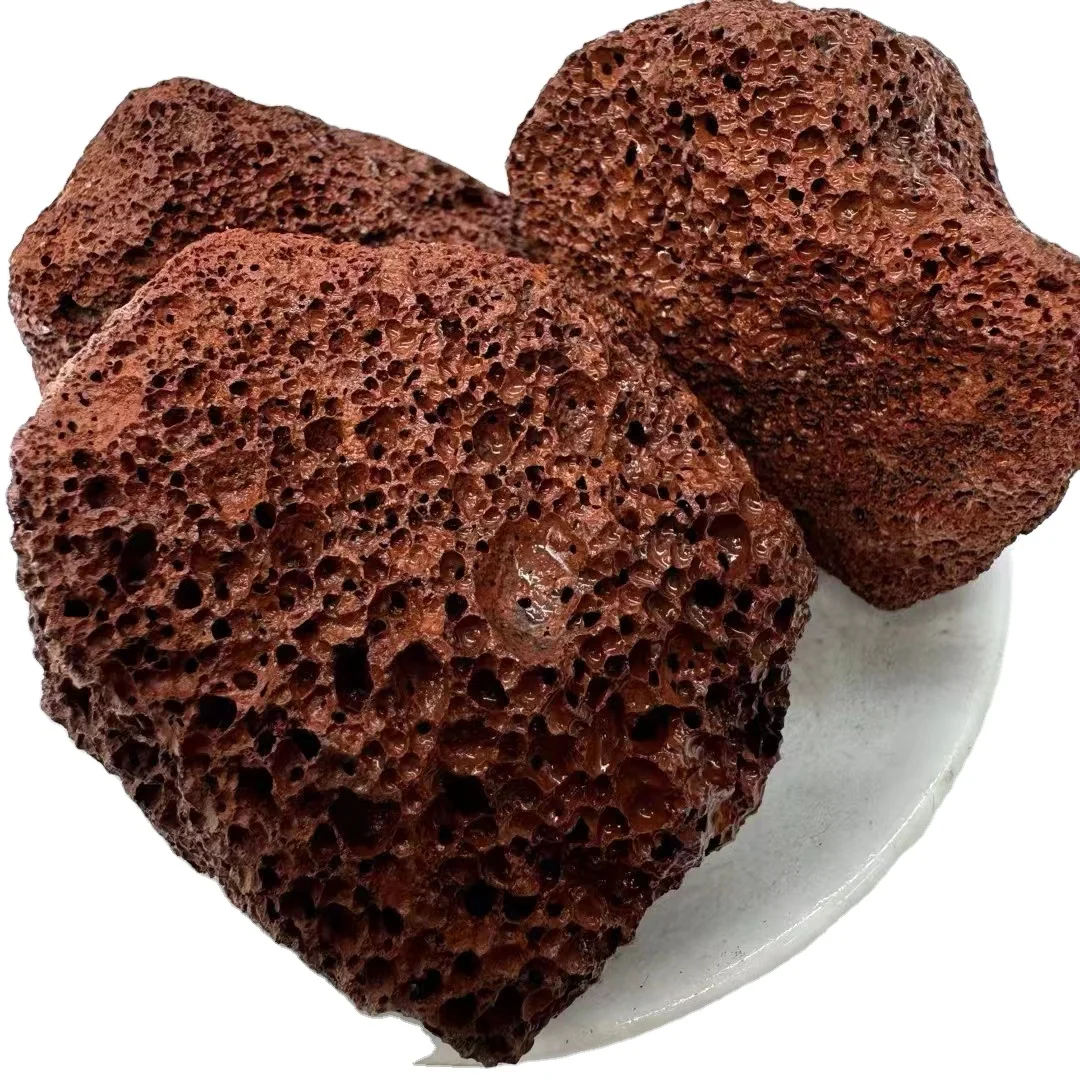 Hot Selling Basalt Stone Natural Volcanic Rock Lava Stone in Block Form for Outdoor Plant Use