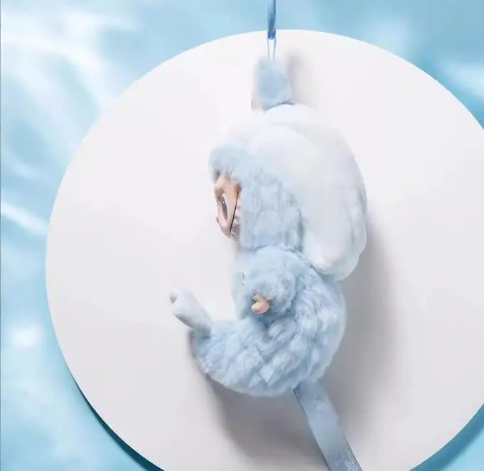 2024 Popular Bubble Mart Labubu Blind Box Labubu Mermaid Plush Doll Limited Fishtail Pendant