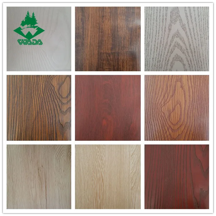 3mm Melamine faced Multilayer Plywood Sheets Board for Furniture