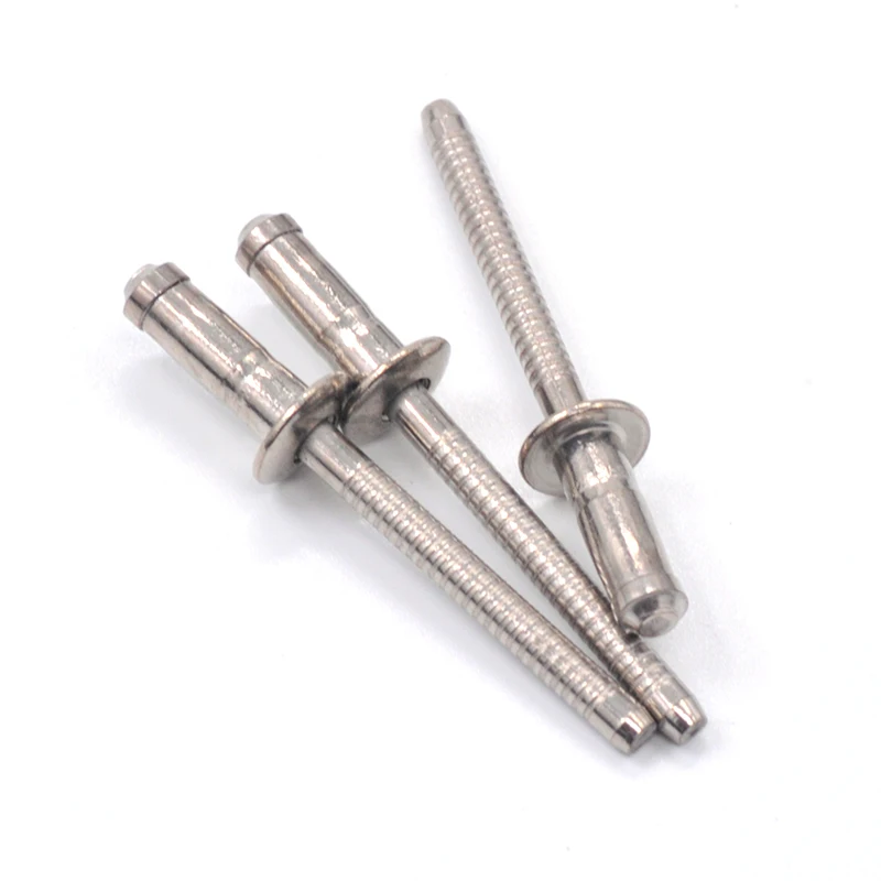 Заклепки из нержавеющей стали с открытой головкой от производителя, Заклепки С Одним Барабаном