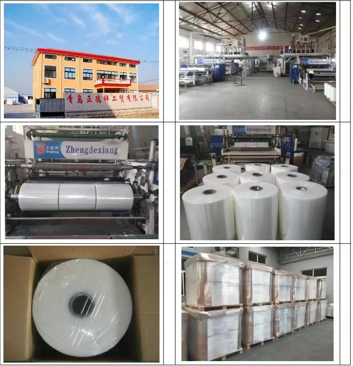 Industry 20-30kg plastic lldpe pallet wrap jumbo roll machine stretch wrap film jumbo roll shrink film