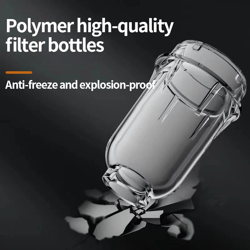 New Brass stainless steel Flushable Filtration Cement Sand Faucet Water Prefilter