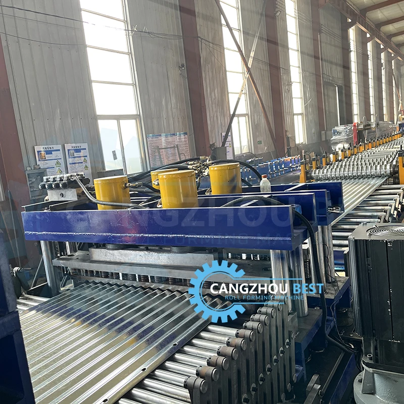 New Type Multi Option Automatic Innovative Spiral Steel Silo Panel Roll Forming Machine Production Line