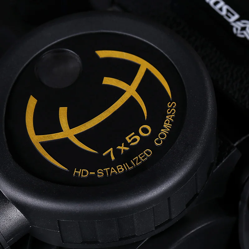 Hunting Equipment Tactical 7X50 Optics Telescope Long Range Binocular with Compass