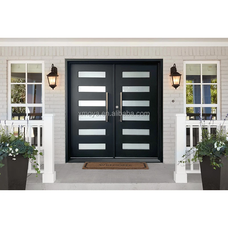 Turkish Security Storm Door Exterior Electronic Smart Door Lock Fingerprint Safe Door