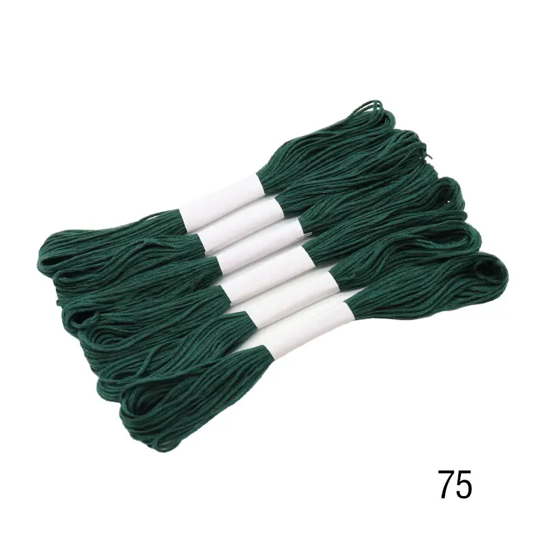 6pcs/Lot 7m Anchor Cross Stitch Thread  Cotton Embroidery  Sewing Thread