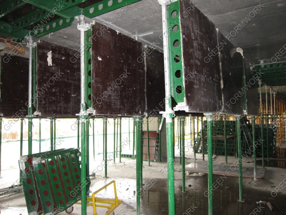 Green Formwork Panel Prop Shoring Formwork System for Concrete Construction