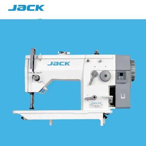 Jack 20U Compound Feed Zigzag Sewing Machine Leather Lockstitch Industrial Zig Zag Sewing Machine