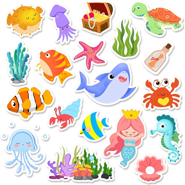 Wholesale Customized High Quality Double Sides Sticker Gel Window Clings Jelly Window Animals Sticker For Kids