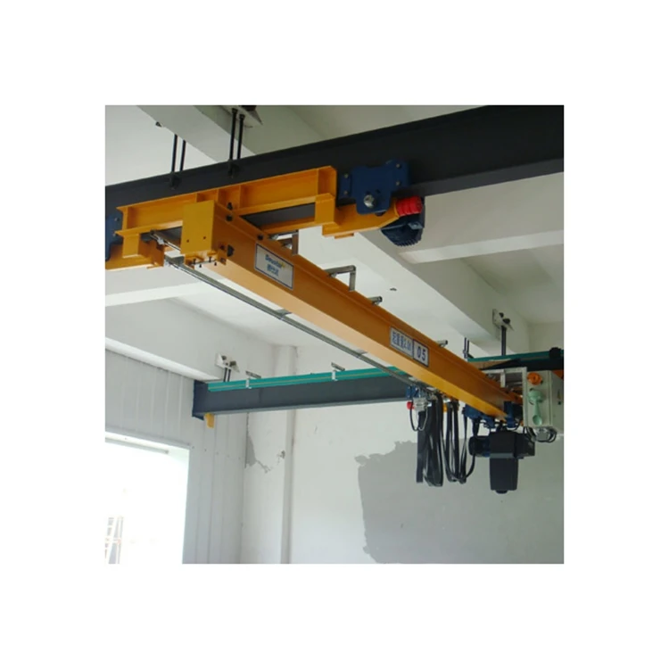 Factory price wholesale Electric single beam suspension 10t bridge crane construction over head traveling