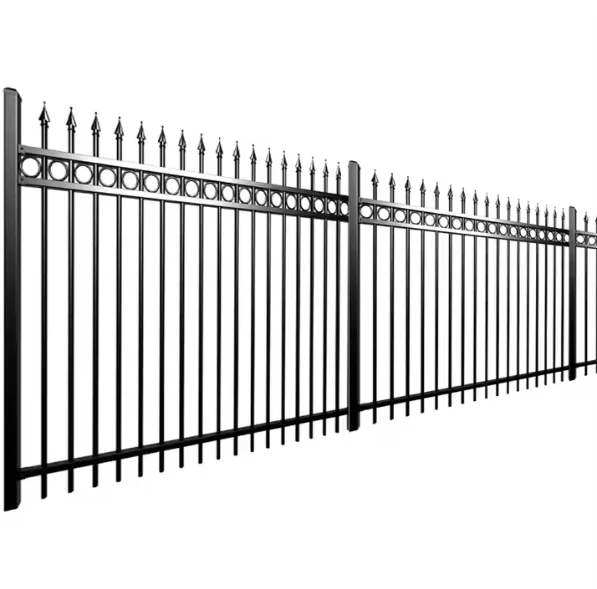 Heavy-Duty Wrought Iron Fencing with Zinc Protection