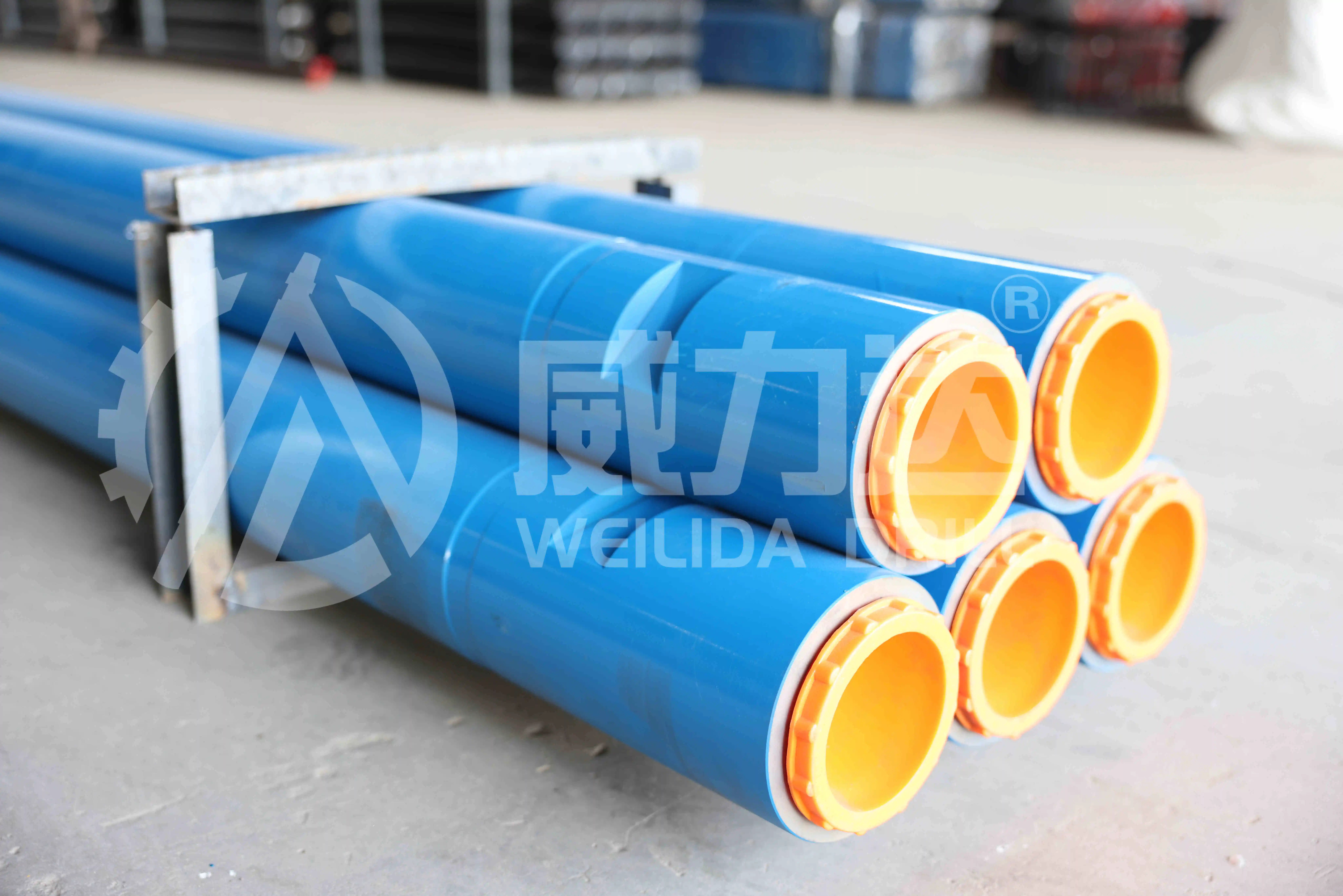 API Spiral drill collar with elevator groove and slip groove/non-magnetic drill collar