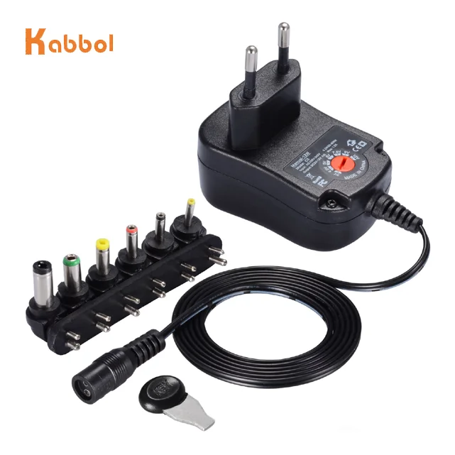 Adjustable 30W 12W Universal Power Supply 3V 4.5V 5V 6V 7.5V 9V 12V Adjustable Variable AC/DC Adapter with USB charger adapter