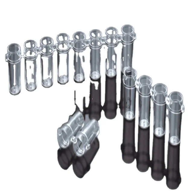 medical and lab use factory provide medical plastic cuvette match with Germany BE coagulometer Apparatus 8 holes 4 holes