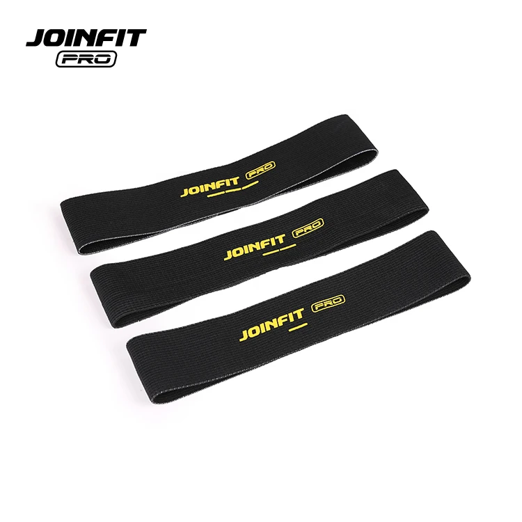 Custom Polyester Cotton Resistance Bands Fabric Loop Exercise Bands Hip Circle