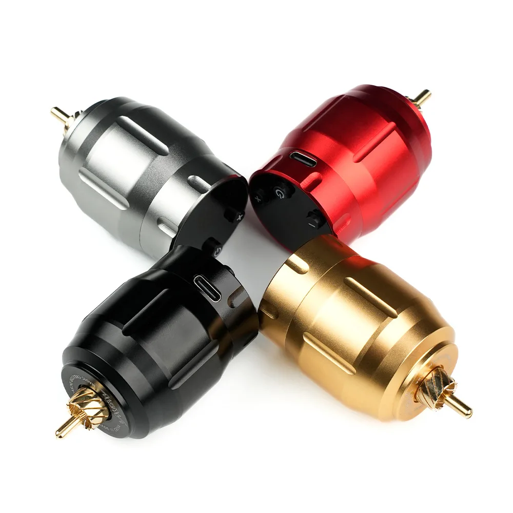 Digital Wireless Tattoo Power Supply Portable Rechargeable Battery 1500mAh Power Supply RCA Connector for Tattoo Machine Pen