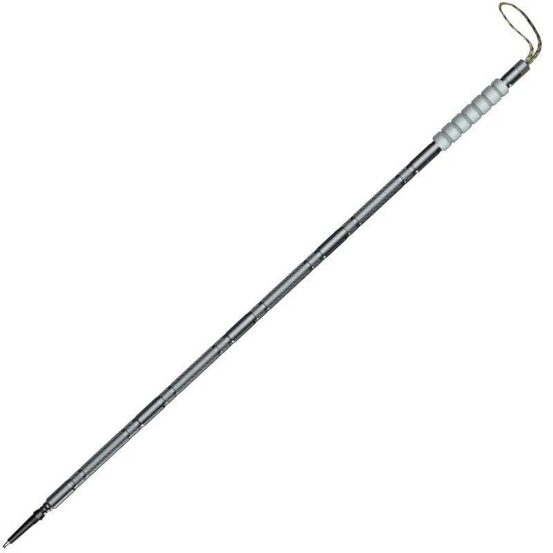 
Aluminium collapsible alpenstock Multi function self defense foldable hiking nordic walking camping stick mountaineering cane 