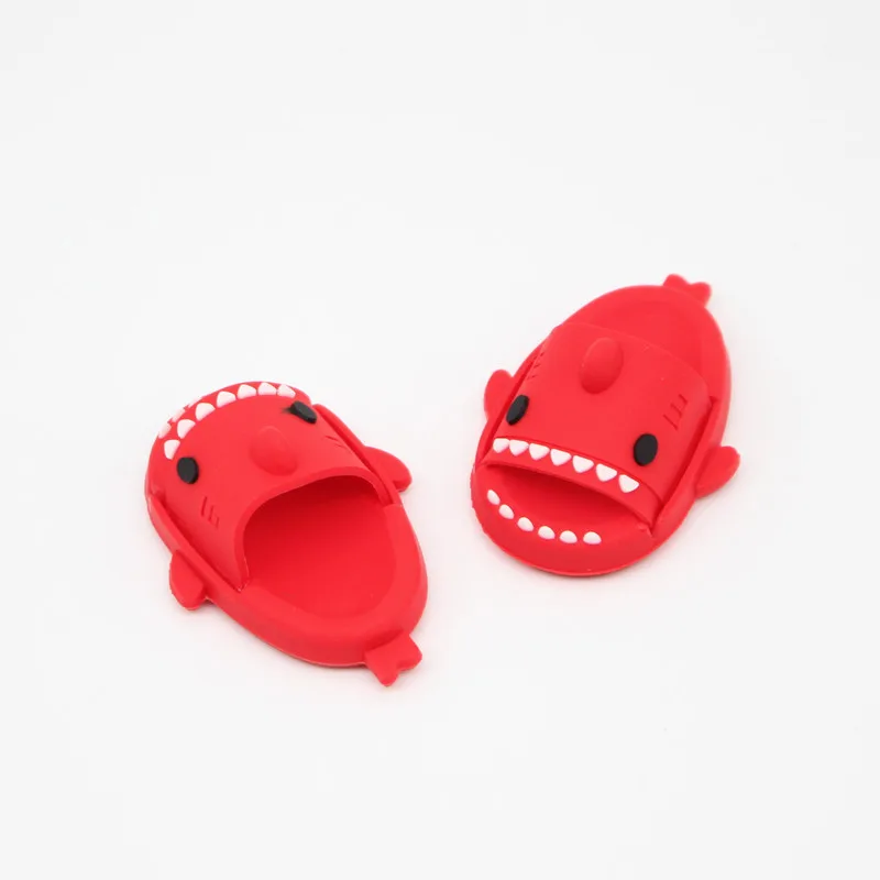 Good quality Doll House Miniature  Mini  doll Shark shoes slipper slippers