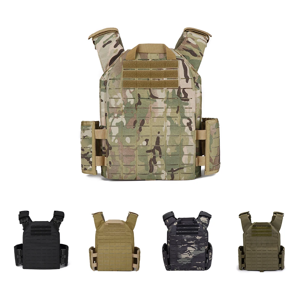 GAF 1050D nylon black multicam tactical plate carrier laser cut outdoor tactical vest