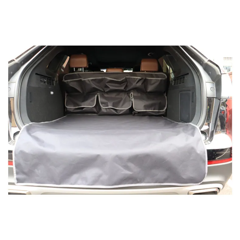 Customizable Pattern Car Trunk Storage Bag and Vehicle Floor Mats Comfortably Seat Your Dog Organize Enhance Vehicle Interior
